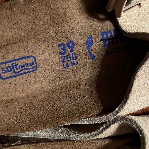 NWT Birkenstock Arizona Soft Footbed Sandals size 8 - Picture 14 of 17